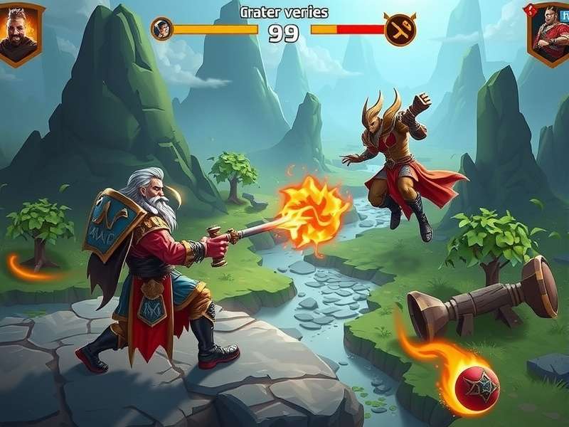 Turmeric Titan Battle Legends gameplay screenshot